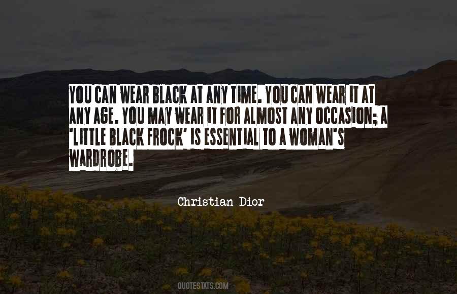 Black Wear Quotes #345568