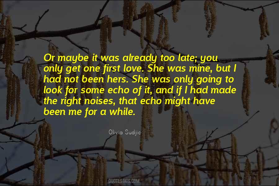 You Already Have Me Quotes #1089021