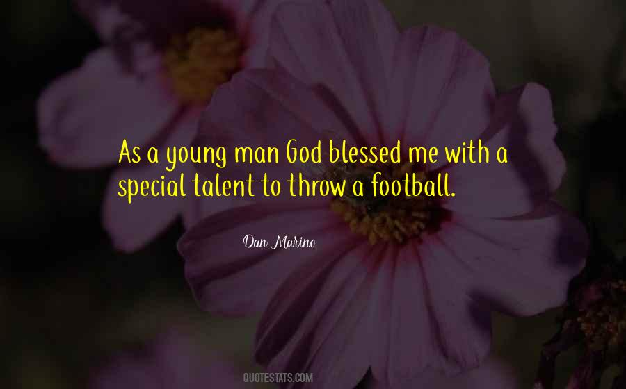 God Blessed Me Quotes #1418842