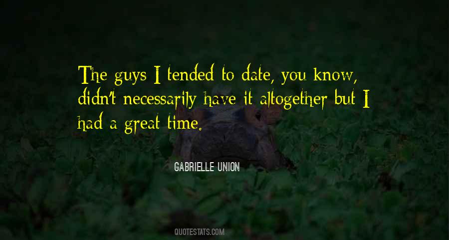 Time To Date Quotes #633278