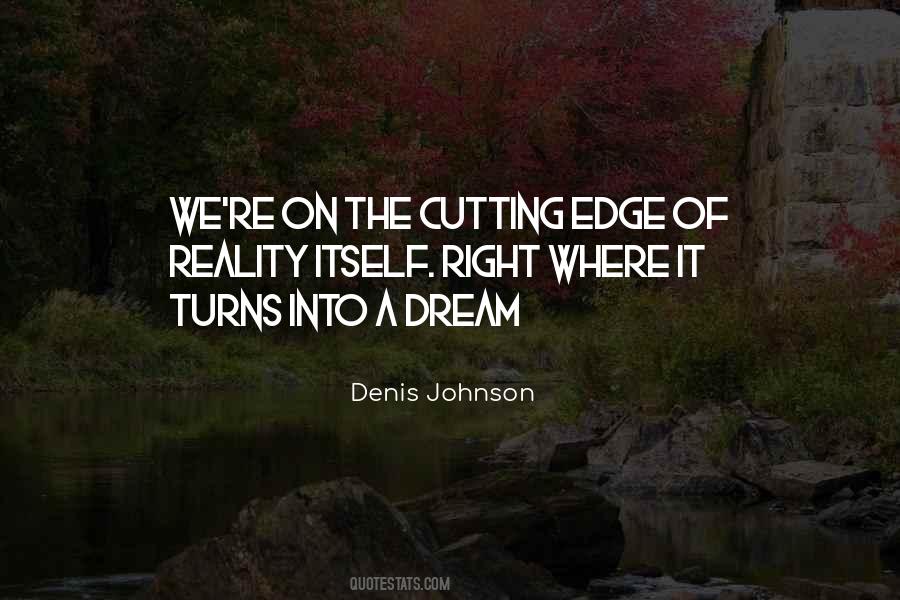 On The Cutting Edge Quotes #917573