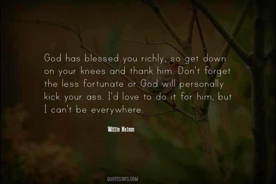 God Blessed Quotes #58256