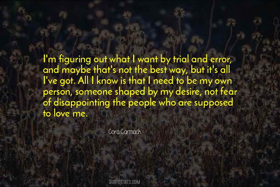 Not Supposed To Love Quotes #1784761