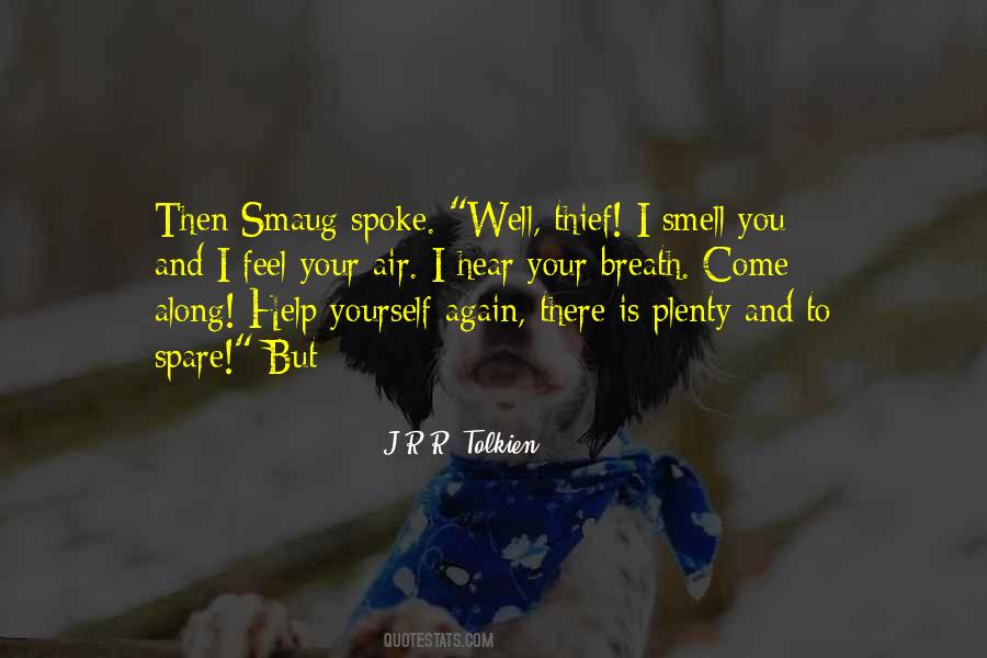 I Smell You Quotes #92947