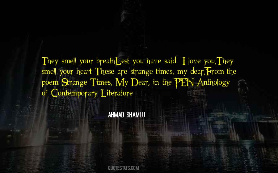 I Smell You Quotes #982999