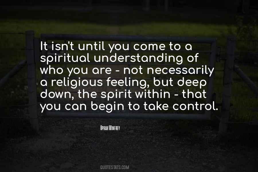 Feeling Spiritual Quotes #1451681