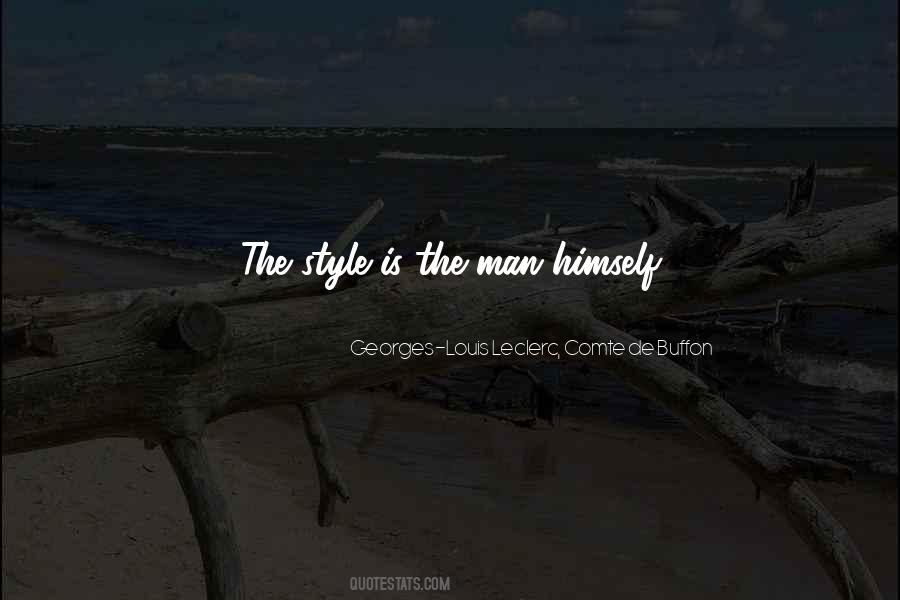 Style Man Quotes #460973