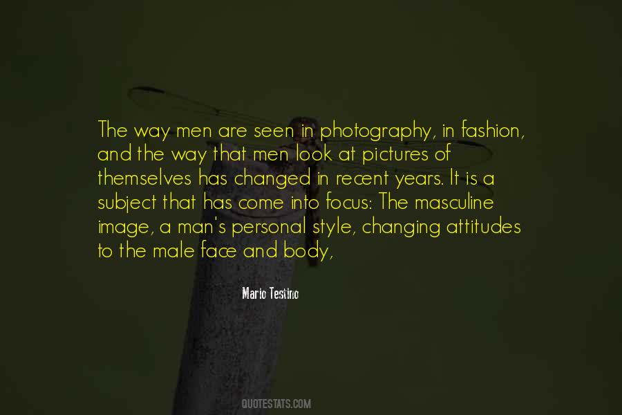 Style Man Quotes #545908