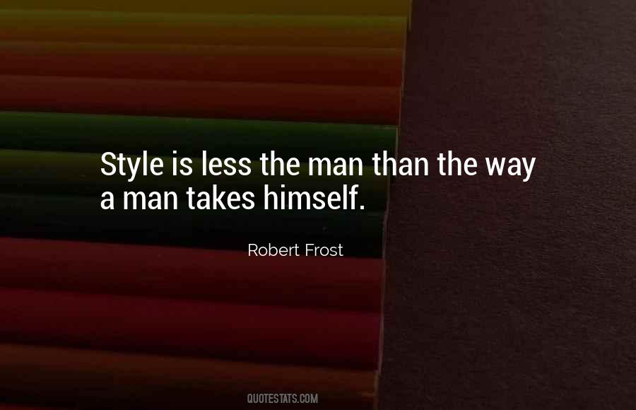 Style Man Quotes #726409