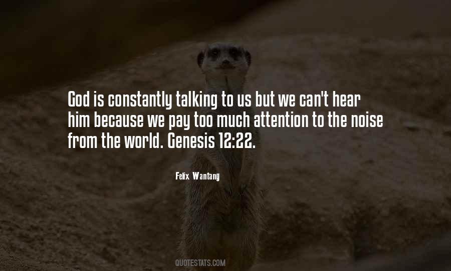 God Can You Hear Me Quotes #60011