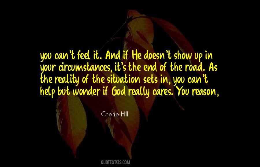 God Cares For You Quotes #435090