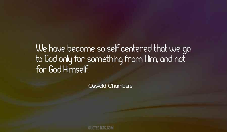 God Centered Quotes #1387166