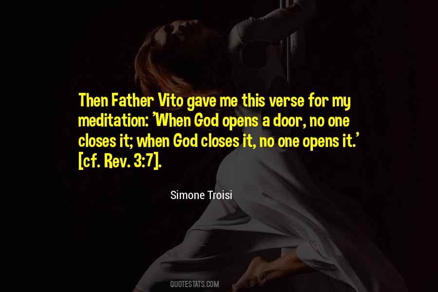 God Closes Door Quotes #800313