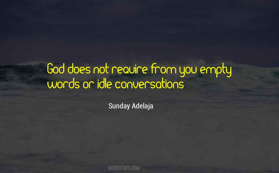 God Conversation Quotes #1005872