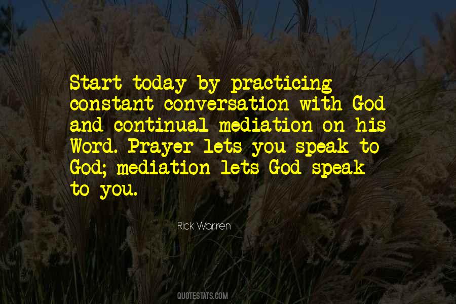 God Conversation Quotes #80290