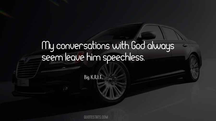 God Conversation Quotes #843255