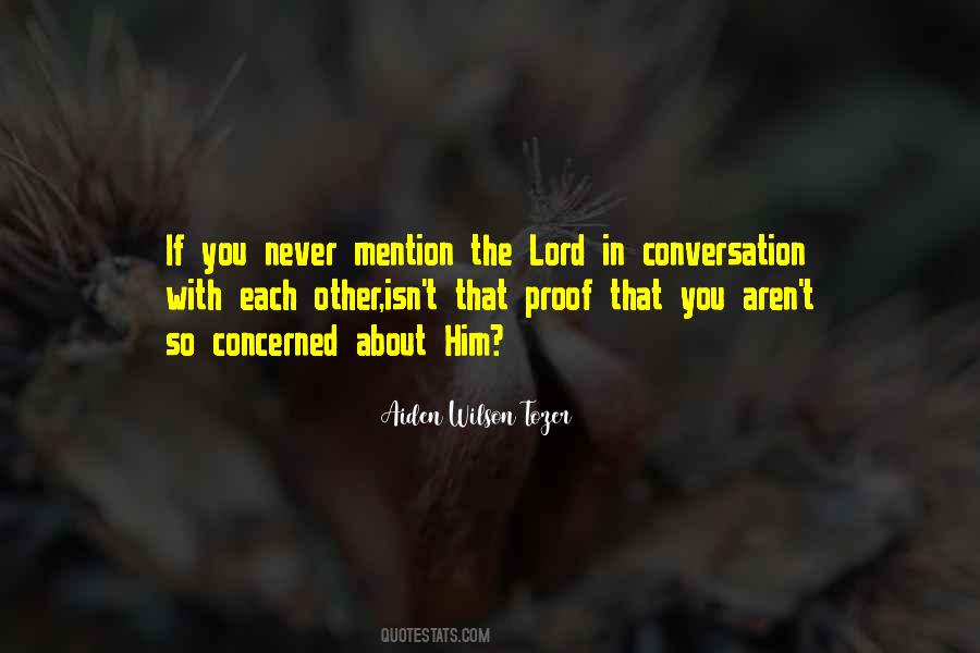 God Conversation Quotes #939344