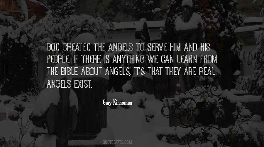 God Created Angels Quotes #1825462