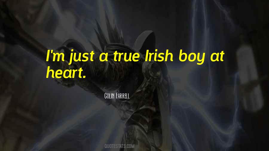 Irish Boy Quotes #1607525