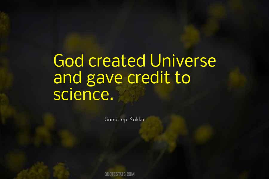 God Created Quotes #1066310