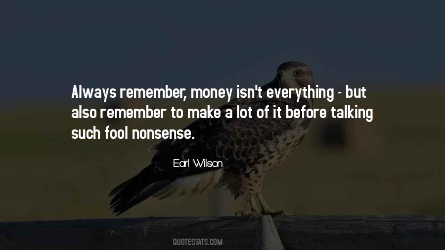 Talking Money Quotes #665753