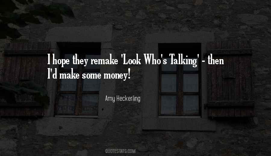 Talking Money Quotes #972061