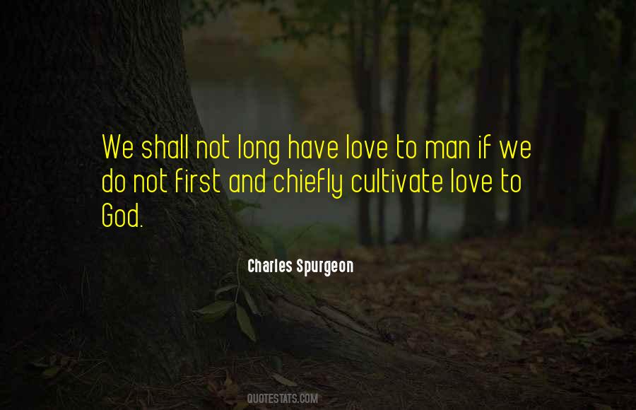 First Love God Quotes #1592700