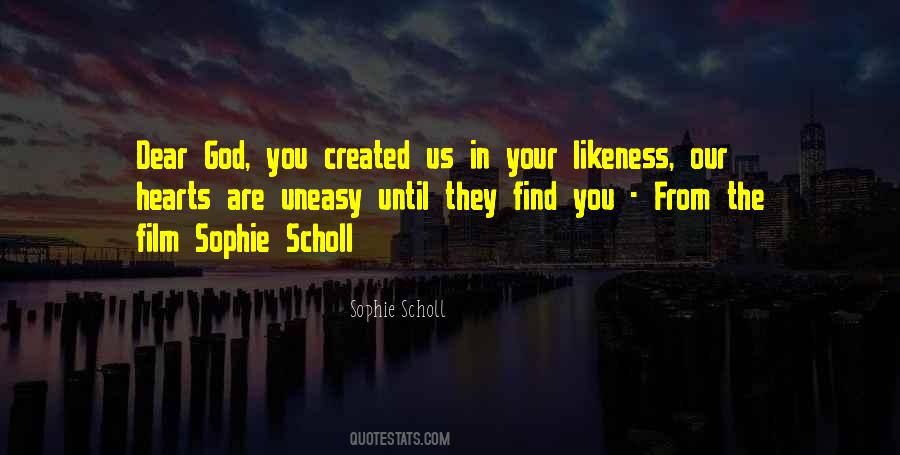 God Created You Quotes #488164