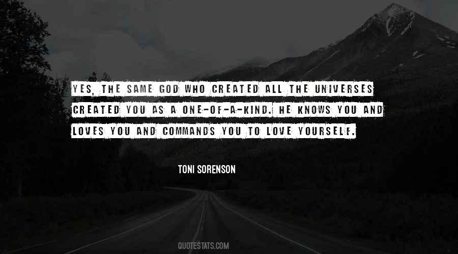 God Created You Quotes #563729