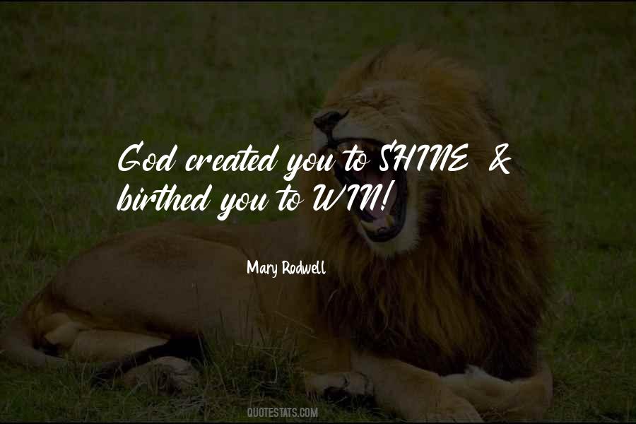 God Created You Quotes #698693
