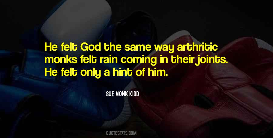 God Is In The Rain Quotes #786275