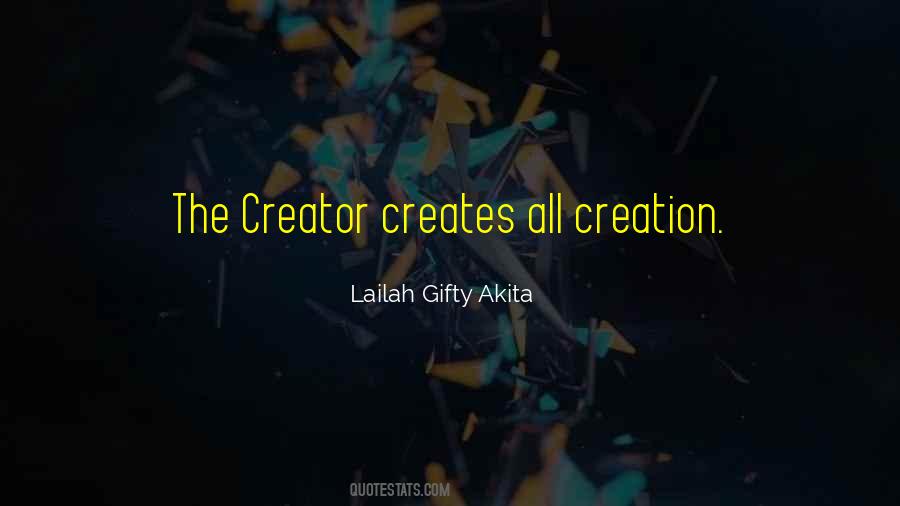 God Creator Quotes #12711