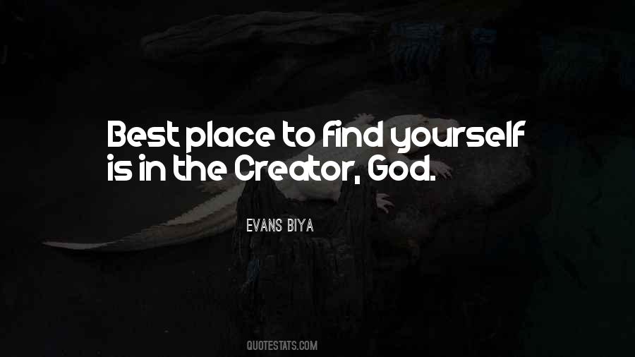 God Creator Quotes #207862