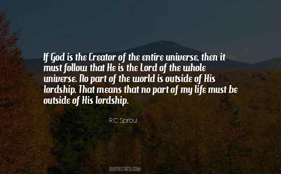 God Creator Quotes #222154