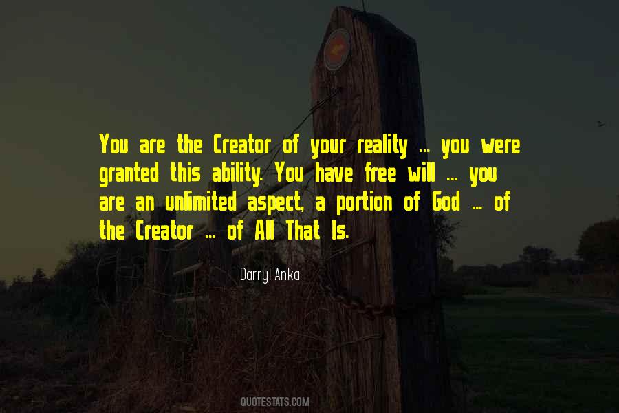 God Creator Quotes #383089