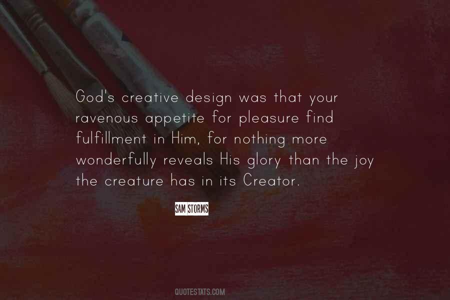 God Creature Quotes #503439