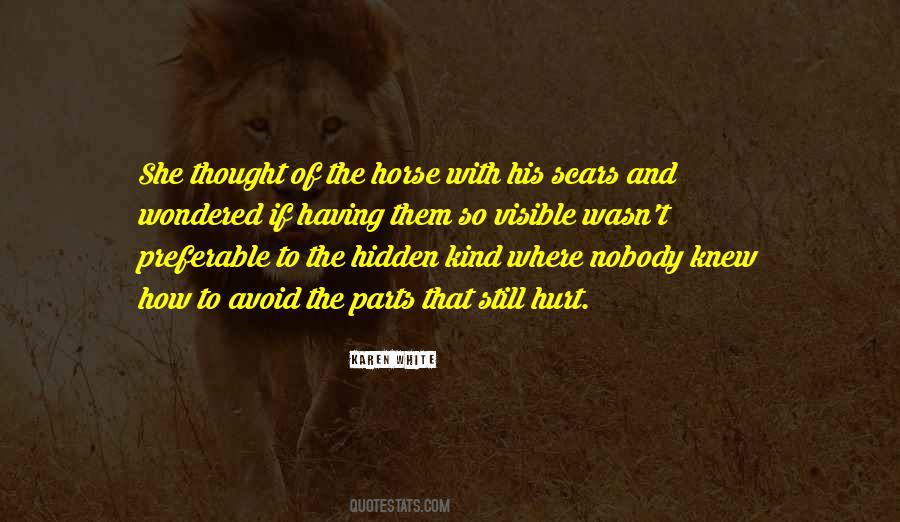 Hidden Hurt Quotes #573106