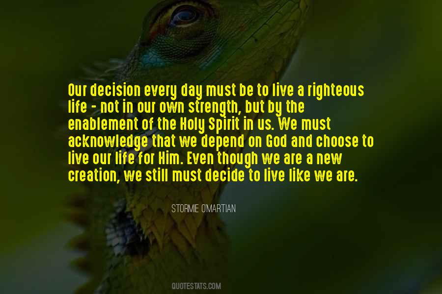 God Decide Quotes #530448