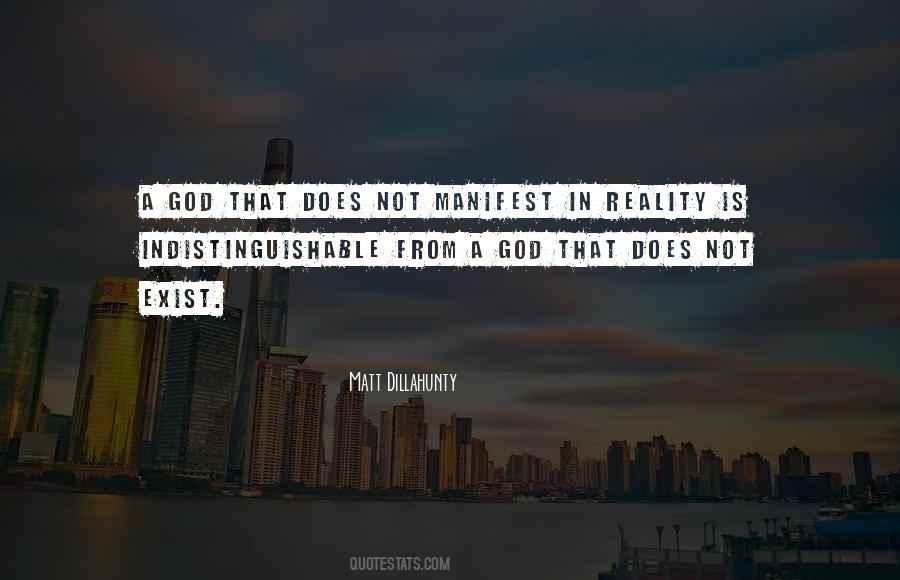 God Does Not Exist Quotes #907972