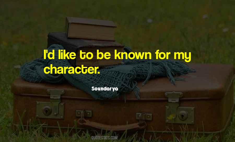 My Character Quotes #1279647