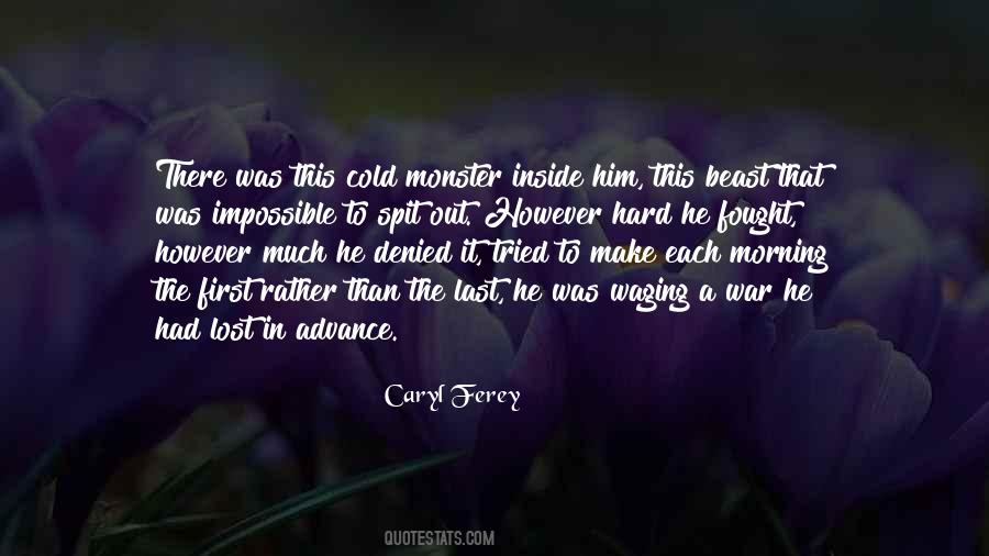 Cold Inside Quotes #1811817