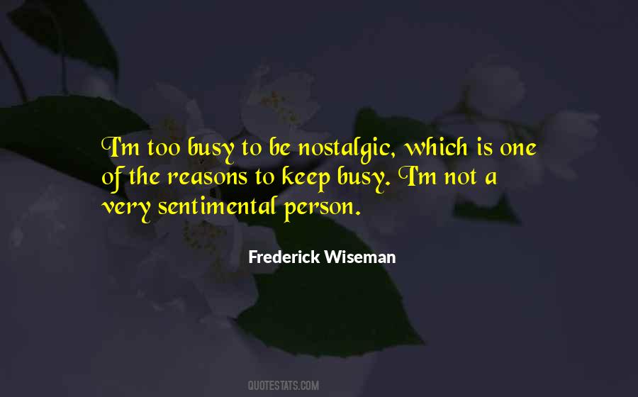 I M Too Busy Quotes #1489346