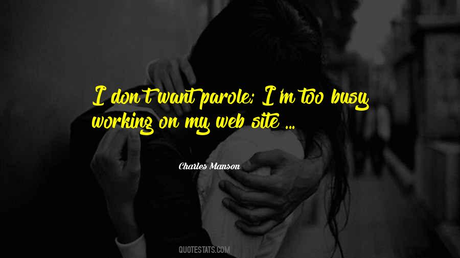 I M Too Busy Quotes #1808942
