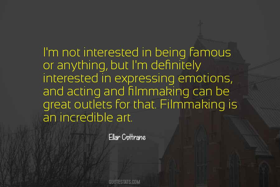 Quotes About Art And Emotions #1098248