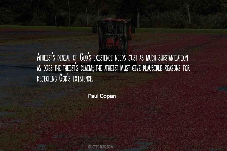 God Evidence Quotes #107186