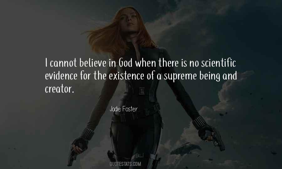 God Evidence Quotes #137990