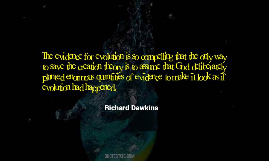 God Evidence Quotes #278539