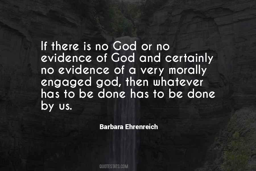 God Evidence Quotes #280106