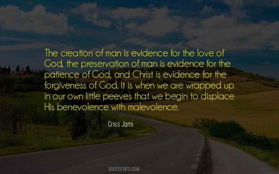 God Evidence Quotes #312521