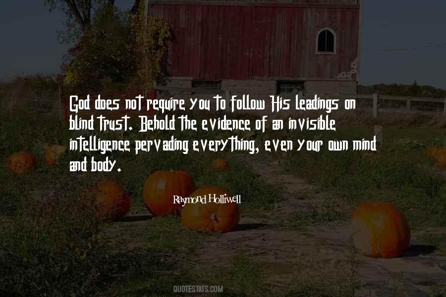 God Evidence Quotes #333048